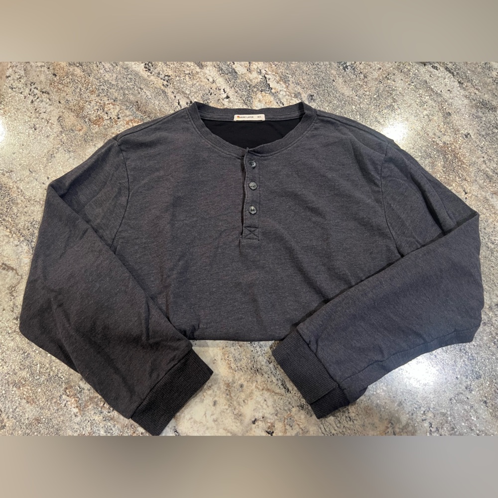 Men’s Marine Layer henley long sleeve shirt ￼